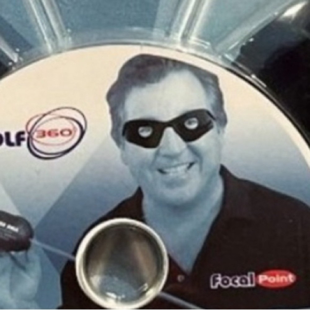 GOLF 360° FOCAL POINT Training Glasses New in Package with Bonus Sunglasses